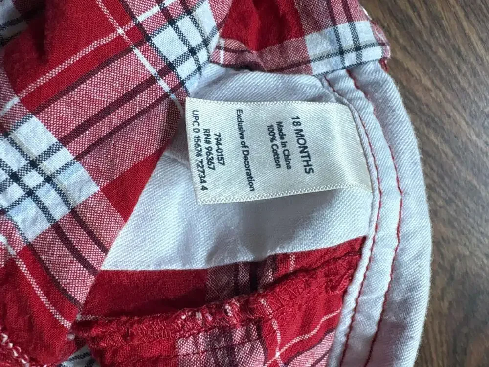 OshKosh B'gosh overalls